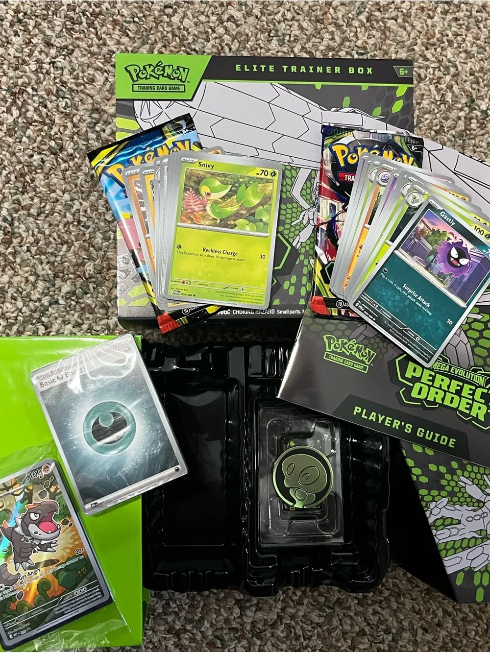 OPENED Pokémon ETB perfect order